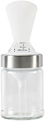 VolksRose Glass Oil Bottle with Silicone Oil Brush 160ml Easy Dispenser BBQdetector