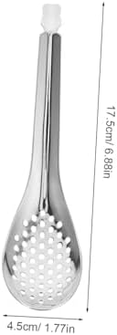 BrightFUFU x2 Caviar Slotted Serving Spoons