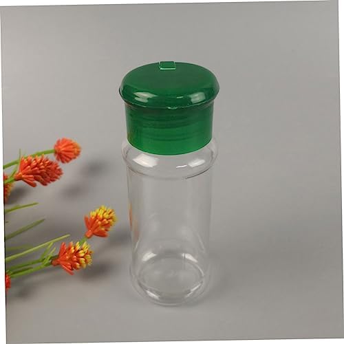 VINTORKY 24-Piece Green Plastic Seasoning Bottle Set