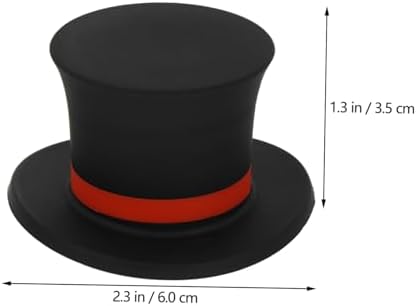FUNOMOCYA 2pcs Hat Shape Wine Stoppers