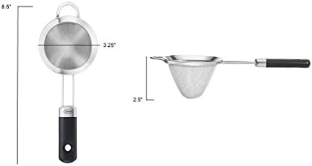 OXO SteeL Fine Mesh Cocktail Strainer 3-inchStainless Steel