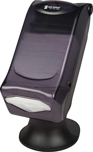 San Jamar Napkin Dispenser with Stand - Black Pearl