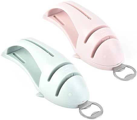 DECHOUS 2-in-1 Duplex Bar Jar Opener - Pink