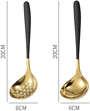 Black Gold Set of Cooking Tools