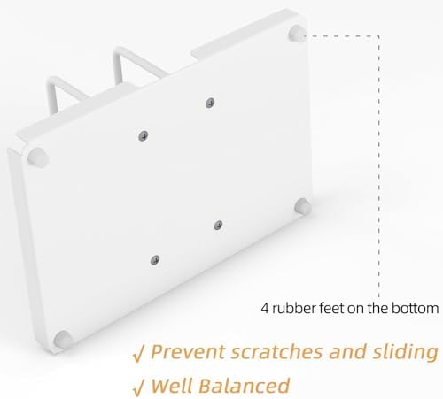 AudmoreSturdy Metal Napkin Holder with Salt Pepper Shakers White Design
