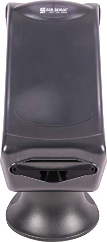 San Jamar Napkin Dispenser with Stand - Black Pearl