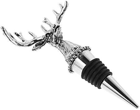 Elegant Deer Head Wine Bottle Stopper