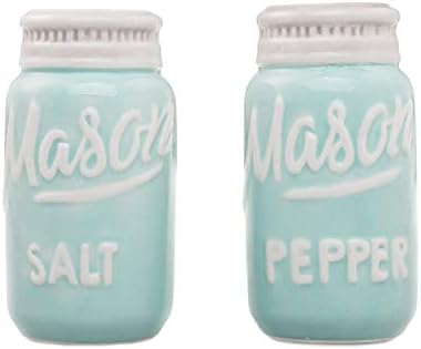 Rustic Salt Pepper Shakers Set