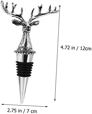 Elegant Deer Head Wine Bottle Stopper