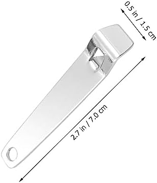 Cabilock 5pcs Stainless Steel Bottle Openers