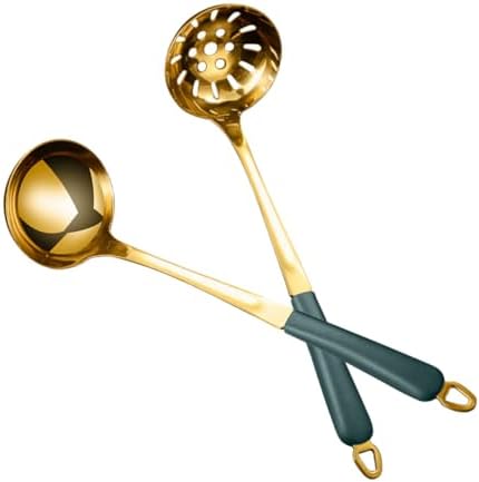 2-Piece Stainless Steel Hot Pot Spoon Colander