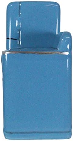 Ebros Retro Blue Fridge and Stove Salt and Pepper Shakers Set