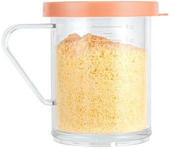 10 oz Clear Plastic Spice Shaker