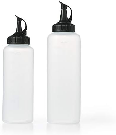 Oxo Good Grips Little Salad Dressing Shaker and Chefs Squeeze Bottle Set