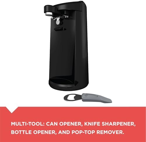 BlackDecker Extra Tall Can Opener with Multi-Tool