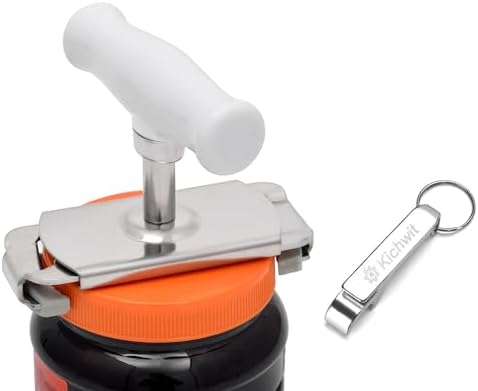 Kichwit Metal Jar Opener with opener Keychain
