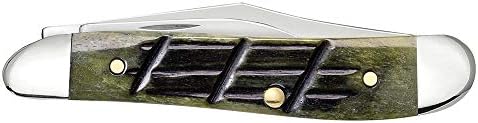 Case Cutlery 16025 Essential Peanut Olive Green Bone - Kitchen Must-Have