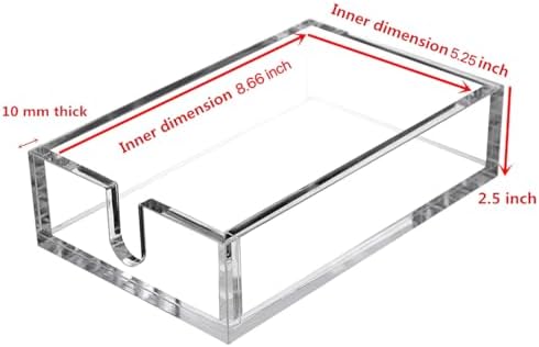 CY Craft Acrylic Guest Towel Napkin Holder