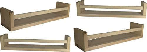 Birch Wooden 4-Step Spice Rack Organizer