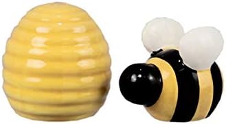 Beehive Salt Pepper Shaker Set Bee