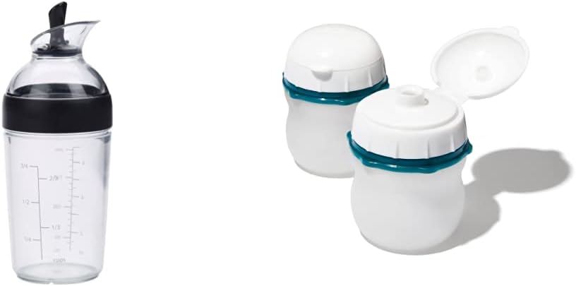 OXO Good Grips Multi-Purpose Kitchen Essential - Salad Dressing Shaker Leakproof Squeeze Bottle