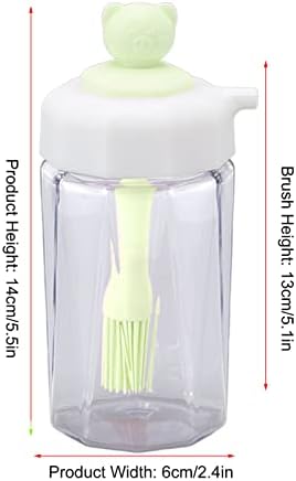 Dual Purpose Oil Dispenser - Silicone Handle ABS