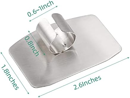 2-Piece Kitchen Finger Guards for Cutting Injury-Free Protection
