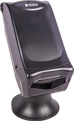 San Jamar Napkin Dispenser with Stand - Black Pearl
