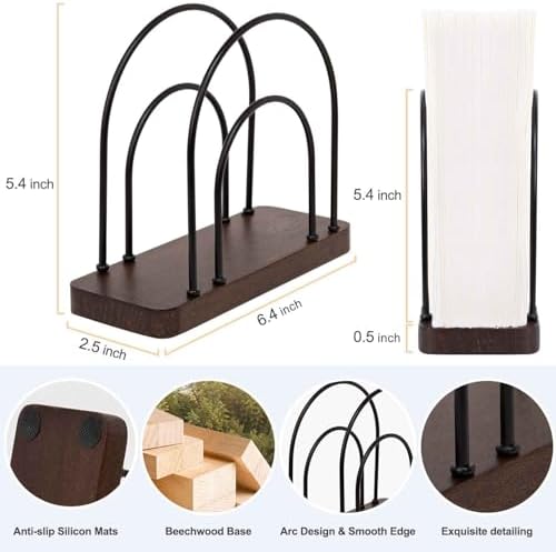 Qiannhee Slim Metal Napkin Holder