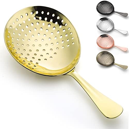 Stainless Steel Cocktail Strainer Durable Ergonomic