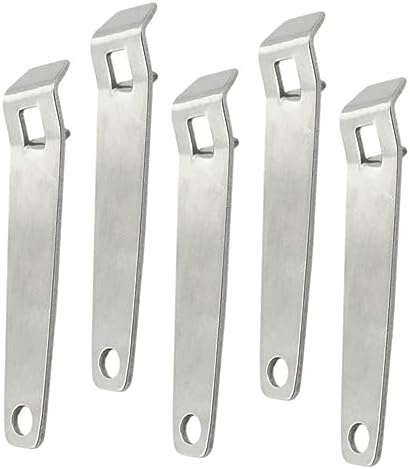 Cabilock 5pcs Stainless Steel Bottle Openers