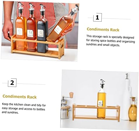FELTECHELECTR Durable 500ml Condiment Holder No Burrs Kitchen Organizer