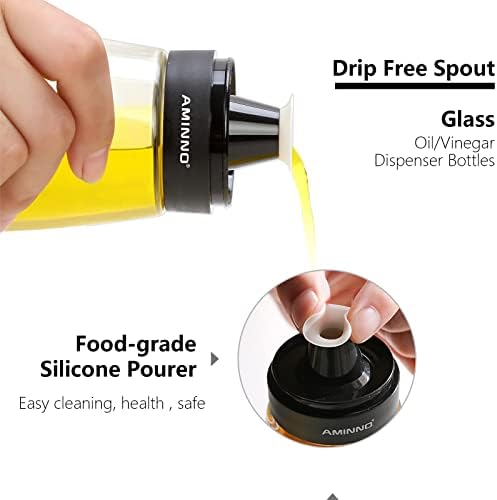 Aminno Oil Vinegar Dispenser 2-Pack