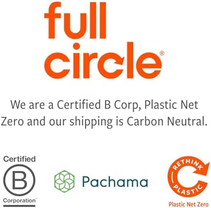 Full Circle Bamboo Dish Brush Ergonomic Design