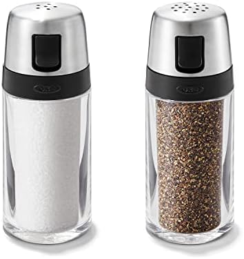 OXO Shaker Set Clear Stainless Steel