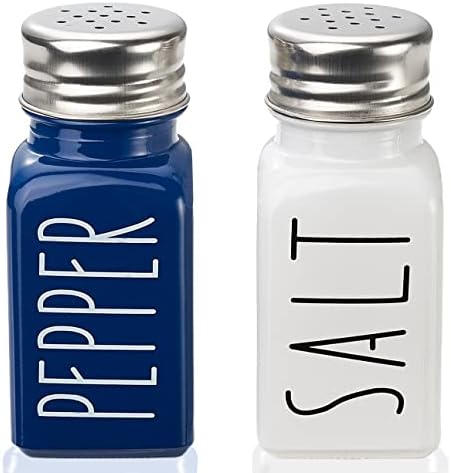 Elegant Farmhouse Salt and Pepper Shakers Set
