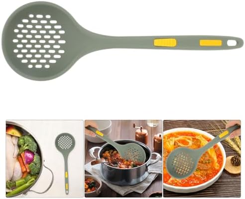 Bestoay Food Grade Silicone Scoop Strainer