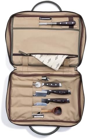 Angus Stoke XXL Chefs Knife Case with Water-Repellent PU Leather