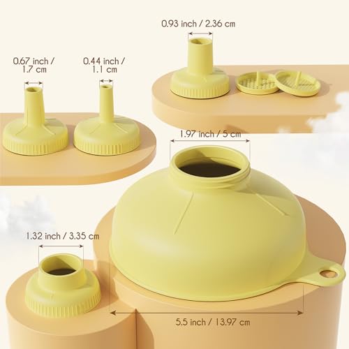 Wide Mouth Versatile Funnel Set