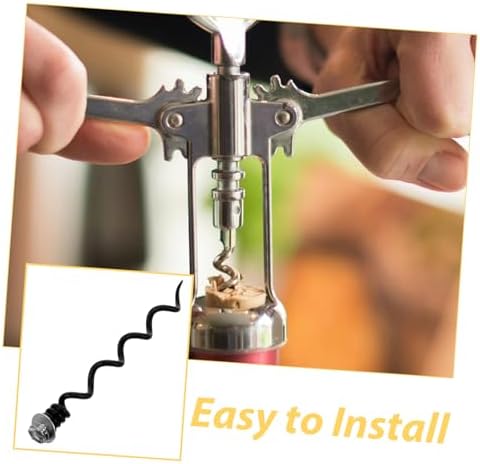 Metal Spiral Corkscrew Bottle Opener Set for Wine Beginning