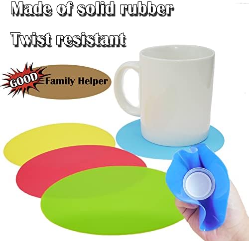 rubber jar opener gripper pad non-slip heat-insulation round grippers