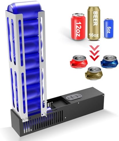 Fast Automated Electric Can Crusher for Home recycled-aluminum-cans