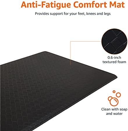 Stain-Resistant Comfort Mat for Home Office