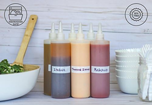 7-Piece Squeeze Bottle Set