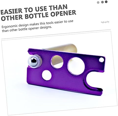 Ergonomic Cap Remover Reusable Bar Wine Oil Can Opener