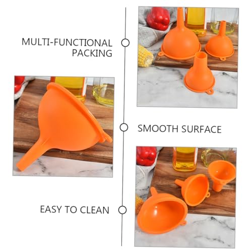 Cabilock 3Pcs Funnel Set for Kitchen Use 1