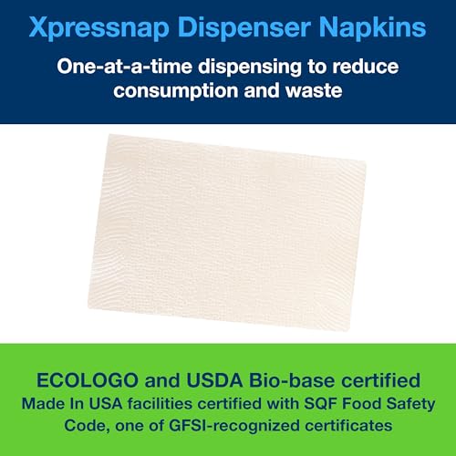 Efficient Napkin Dispenser for High Traffic Easy Use Hygiene Restaurant-Friendly Design