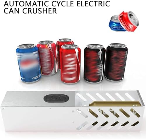 Oiakus Electric Can Crusher - Fast Powerful