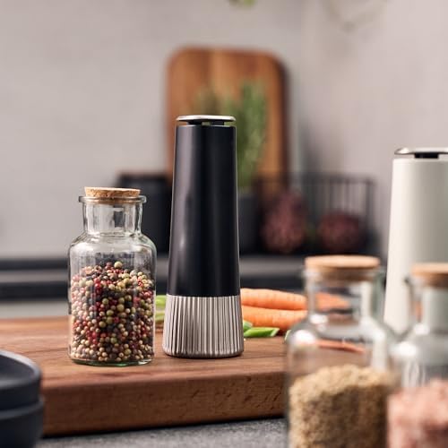 ZWILLING Spices Upside-Down Manual Spice Mill Set Black Ivory