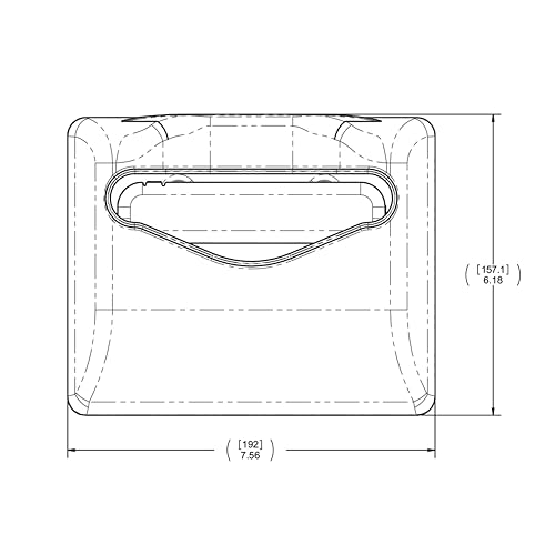 200 Capacity Napkin Dispenser